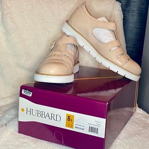 Samuel Hubbard blush leather shoes